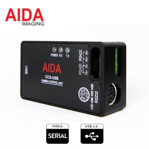 AIDA CCS-USB Control de cámara VISCA USB 3.1 Gen 1 y software