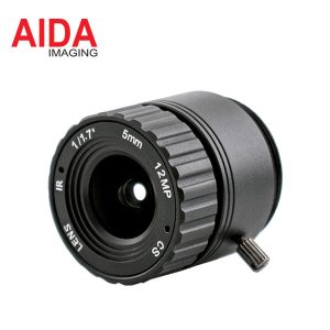 AIDA CS-4K 5.OF Lente montura CS 5 mm f/2,0 12 MP