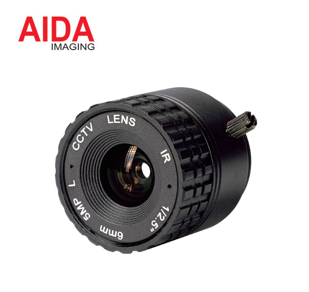 AIDA CS-6.0F Lente megapíxel de foco fijo de 6 mm