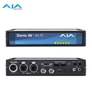 AJA Dante AV 12G-SDI/HDMI 4K Receptor