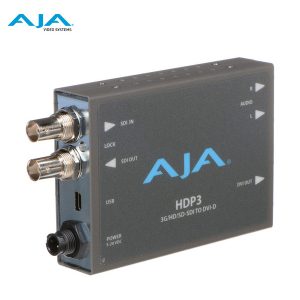 AJA HDP3 - Convertidor de 3G-SDI a DVI-D y audio