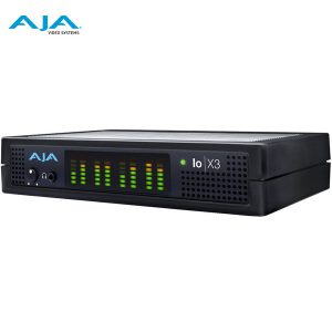 AJA Io X3 Multi Canal 2K/HD/SD Video I/O sobre Thunderbolt™