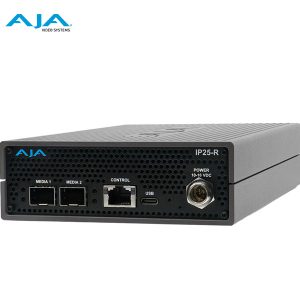 AJA IP25-R Convertidor de alto rendimiento 4K SMPTE ST 2110 a 12G-SDI/HDMI