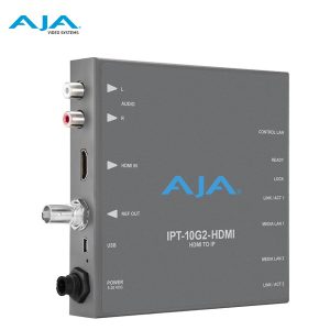 AJA IPT-10G2-HDMI Conexión HDMI a SMPTE ST 2110 Vídeo y audio