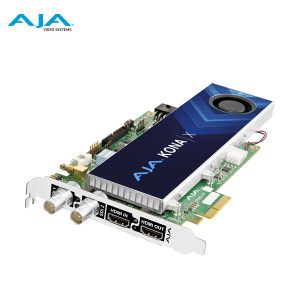 AJA KONA X Nueva Generación Video I/O con Streaming DMA