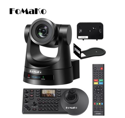 FoMaKo BH201 Kit Cámara PTZ | Zoom óptico 20x cámara PTZ y controlador