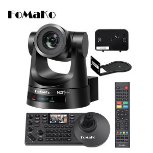 FoMaKo BN301 Kit Cámara PTZ NDI | Zoom óptico 30x cámara PTZ NDI y controlador