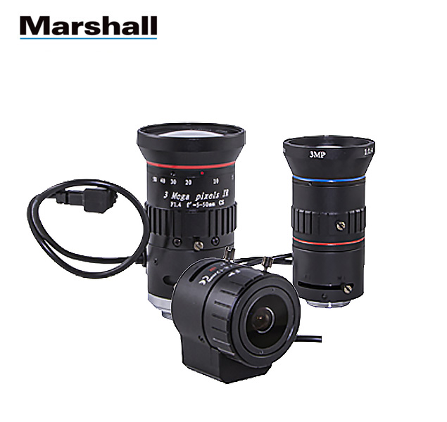 Marshall Lentes varifocales con montura CS y diafragma automático DC