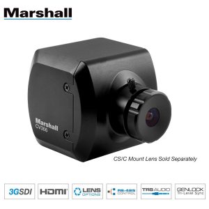 Marshall CV366 Cámara Compacta Genlock (3GSDI y HDMI)