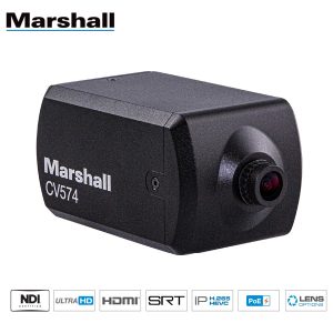 Marshall CV574 Cámara Miniatura UHD NDI HX3 y HDMI