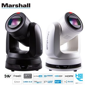Marshall CV730-BK / CV730-WH 30x UHD60 IP (HEVC) Cámara PTZ