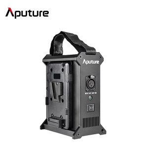 Aputure Estación de alimentación con 2 compartimentos para baterías V-Mount
