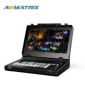 AVMatrix Shark S6 PLUS -17.3″ 6CH SDI/ HDMI Video Switcher Portátil
