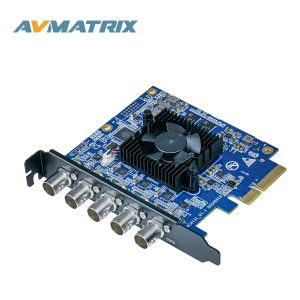 AVMatrix VP51-5-CH SDI PCIE Tarjeta capturadora y reproductora