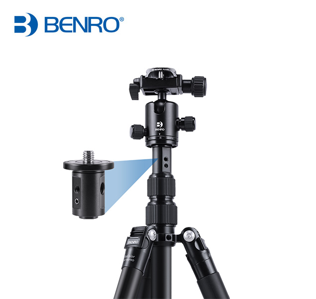 Benro MC19A Kit de trípode de aluminio para cámaras DSLR - Imagen 2