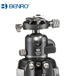 Alternative view of Benro Tortoise Trípode Fibra de Carbono sin columna central GX35