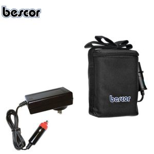 Bescor MM7ATM - Batería SLA de 12V y 7A con cargador para auto