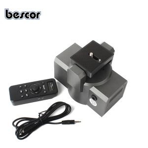 Bescor MP101W - Cabezal panorámico motorizado con control inalámbrico