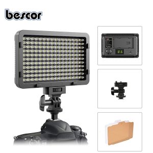 Bescor Waffle luz led para cámara