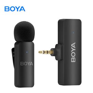 Alternative view of BOYA BY-V4 Sistema de micrófonos inalámbricos ultracompacto (4 personas)