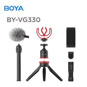 Alternative view of Boya BY-VG330 Kit de Micrófono para Teléfonos con Trípode