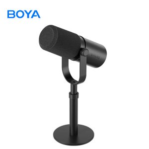 Boya Castmic P60D Micrófono Escritorio Dinámico Híbrido