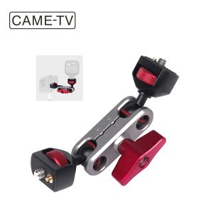 CAME-TV Brazo articulado con rótula doble y dos tornillos de 1/4"