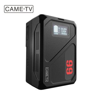 Came-TV Mini 99C con conexión D-Tap y soporte V-Mount (batería Samsung 18650)