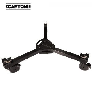 Cartoni D746 HD Dollie 125 mm con ruedas simples