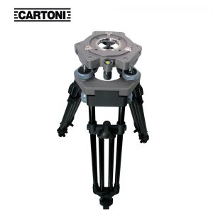 Cartoni T625/R Trípode nivelador Heavy Duty (Flat Base)
