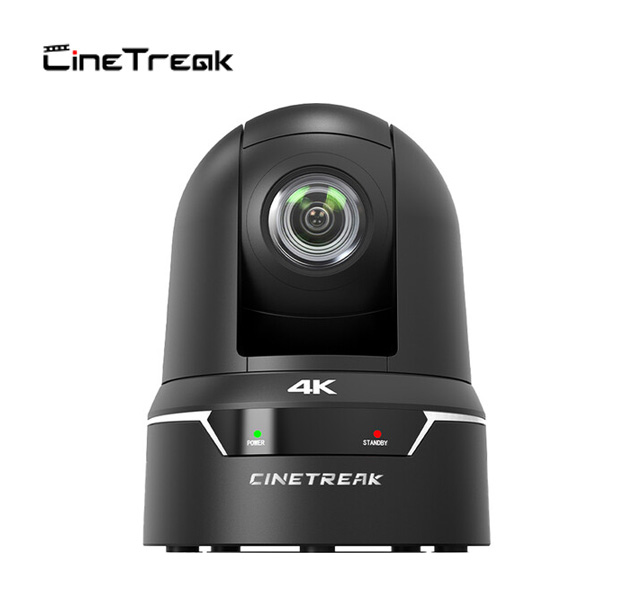 CineTreak CT-PT25K NDI Cámara PTZ 4K con HDMI/3G-SDI/USB/NDI y zoom óptico de 25x