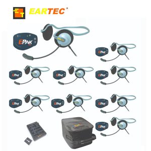 Alternative view of Eartec Evade E-PAK Sistema de intercomunicación Monarch headsets (2 hasta 9 personas)