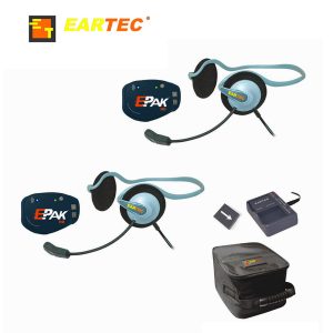 Eartec Evade E-PAK Sistema de intercomunicación Monarch headsets (2 hasta 9 personas)