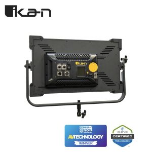 Alternative view of Ikan LBX20-POE Lyra POE 1 x 2 Luz LED con panel difusor bicolor, compatible con ArtNet y sACN DMX