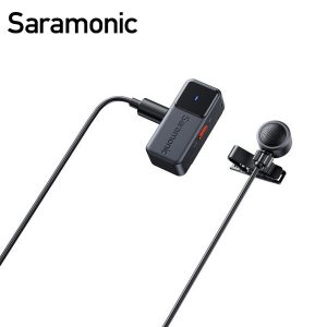 Alternative view of Saramonic Air Sistema mini micrófono Lavalier inalámbrico (dos personas) 2,4 GHz