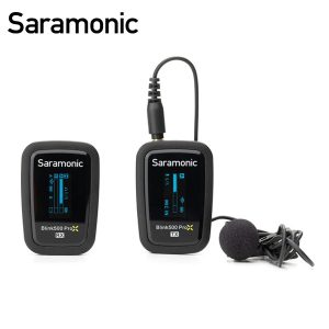 Saramonic Blink 500 ProX B1 Sistema de micrófono Lavalier inalámbrico profesional (1TX y 1RX)
