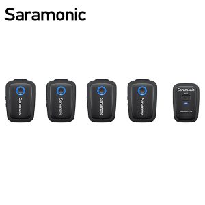 Alternative view of Saramonic Blink500 T4 Sistema de Micrófono Inalámbrico de 4 Canales