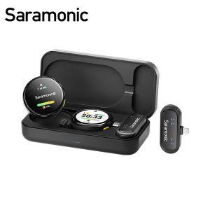 Saramonic BlinkMe U2 Micrófono Inteligente Inalámbrico 2.4 GHz con Pantalla Táctil