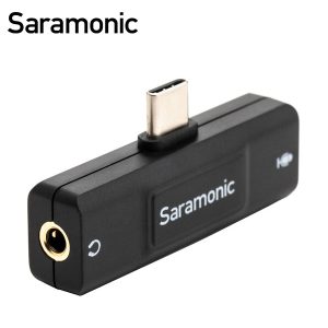 Saramonic SR-EA2U Adaptador de audio con conector USB tipo C