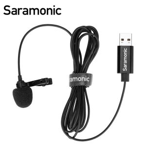 Saramonic SR-ULM10 Micrófono Omnidirectional USB Lavalier  (Cable 6.5')