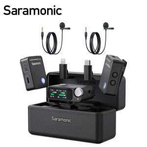 Saramonic Ultra para dos personas Sistema de micrófono de solapa omnidireccional