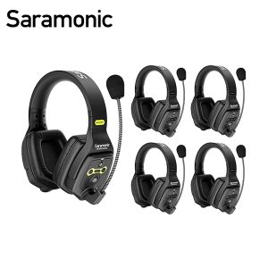 Saramonic WiTalk-WT5D Sistema intercomunicación inalámbrico full-duplex para 5 personas