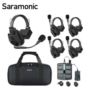 Saramonic WiTalk9 SE Sistema Intercomunicación Inalámbrico Full-Dúplex para 5 Personas