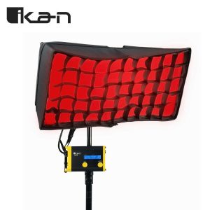 Ikan CC8 Panel flexible LED Canvas full color con control de color RGBWA ajustable