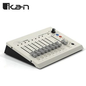 Ikan CX-804 Lite-Puter Consola de iluminación DMX de 8 canales
