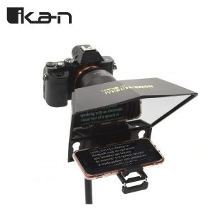 Ikan HS-PROMPTER HomeStream™ teleprompter para smartphones, cámaras DSLR y sin espejo, con mando a distancia por Bluetooth