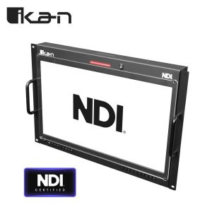 Ikan M19W-NDI Aura™ Rack Monitor 19″ POE++ full NDI y Tally