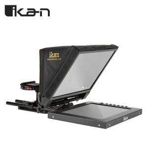 Ikan PT1200 Teleprompter portátil de 12" con monitor reversible de 12"