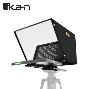 Ikan PT415W-PTZ Teleprompter PTZ profesional 15" y alto brillo + Monitor SDI Tally
