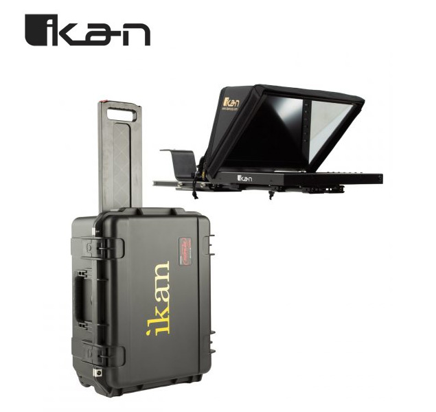 Ikan PT4200-TK Teleprompter Kit de viaje de maletín rígido con ruedas